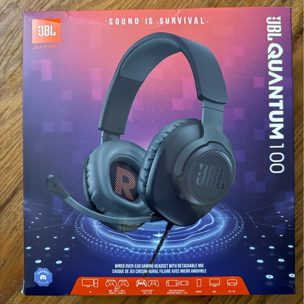 JBL Quantum 100